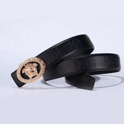 Looopix Leather High Quality Versace Belt For Men And Women