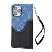 Looopix Leather Louis Vuitton Folio iPhone Cases