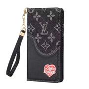 Looopix Leather Louis Vuitton Folio iPhone Cases