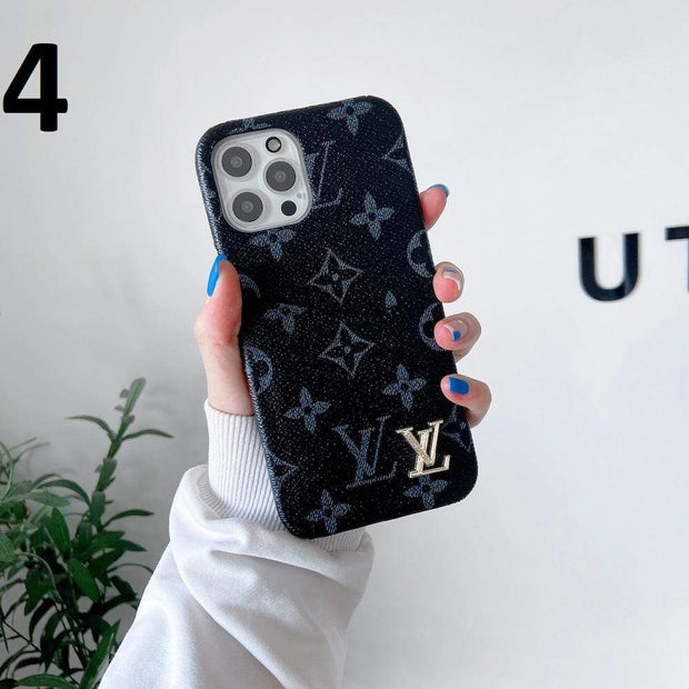 Looopix leather Louis Vuitton iPhone 15 Case