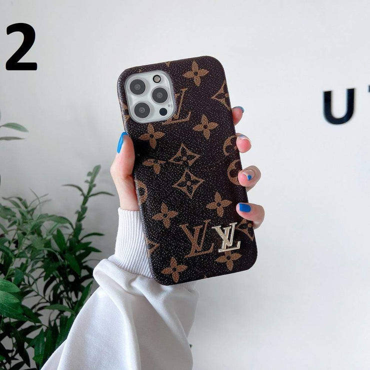 Looopix leather Louis Vuitton iPhone 15 Case