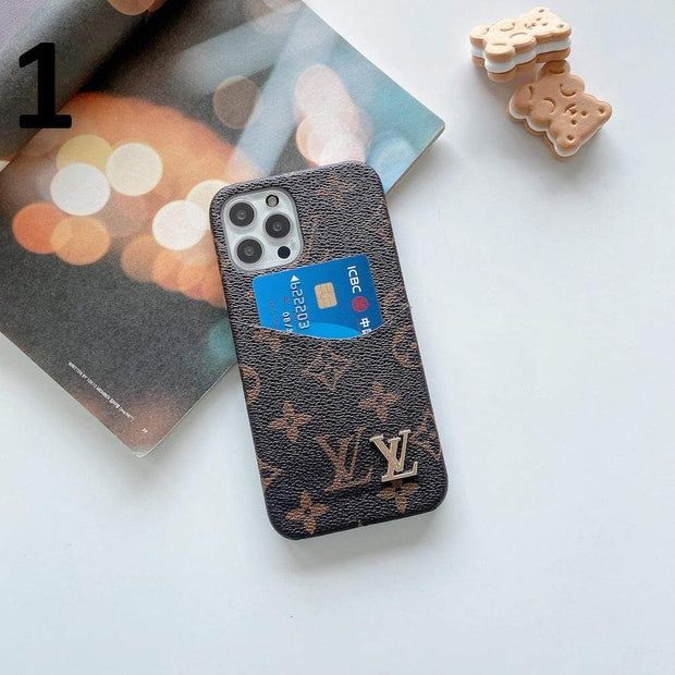 Looopix leather Louis Vuitton iPhone 15 Case