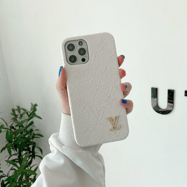 Looopix Leather Louis Vuitton iPhone 15 Cases