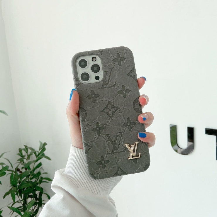 Looopix Leather Louis Vuitton iPhone 15 Cases