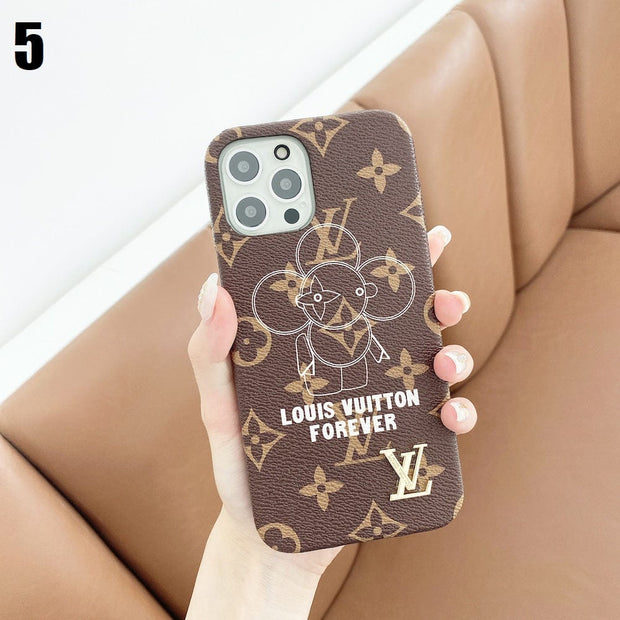 Looopix Leather Louis Vuitton Samsung Cases | S22 Ultra Phone Case