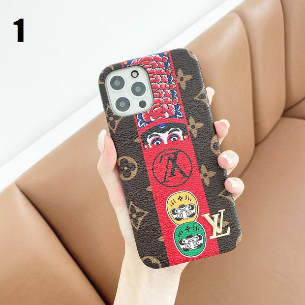 Looopix Leather Louis Vuitton Samsung Cases | S22 Ultra Phone Case