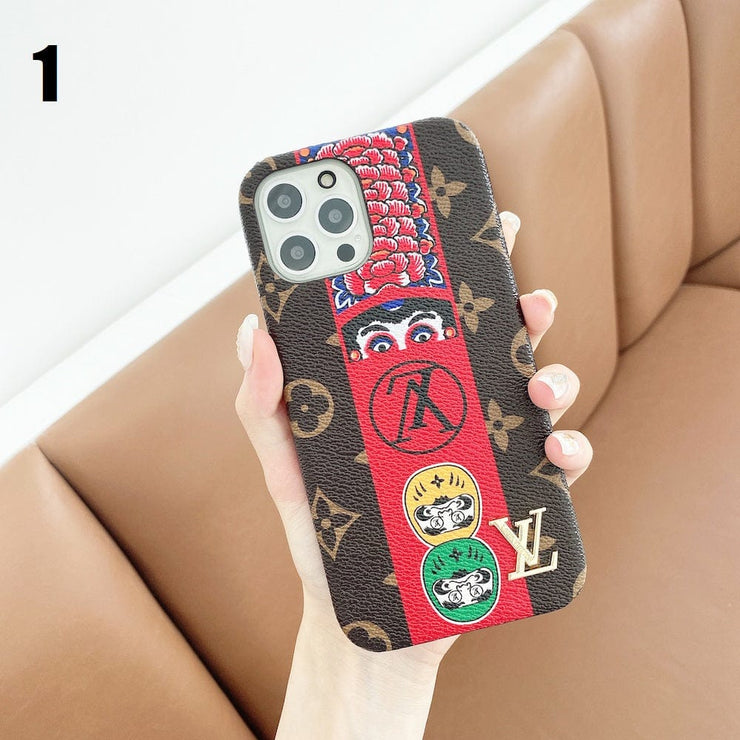 Looopix Leather Louis Vuitton Samsung Cases | S22 Ultra Phone Case