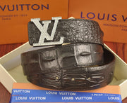 Looopix Leather Louis Vuitton Waist Belt For Men