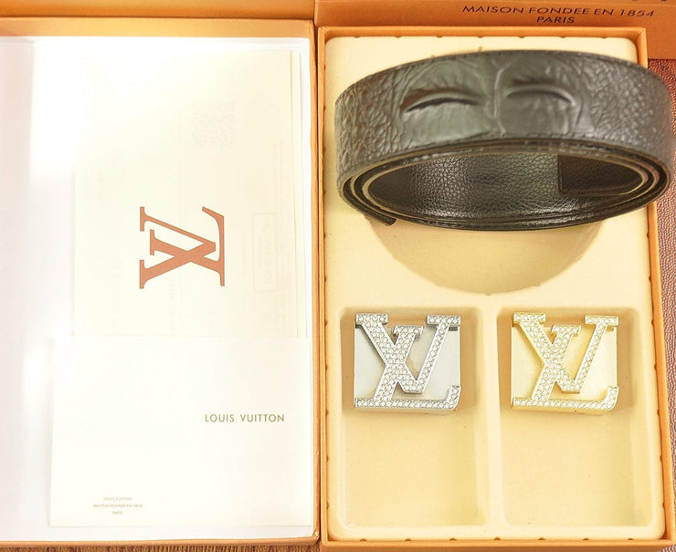 Looopix Leather Louis Vuitton Waist Belt For Men