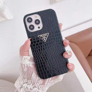 Looopix Leather Prada iPhone 15 Cases | Prada Phone Case for iPhone 15