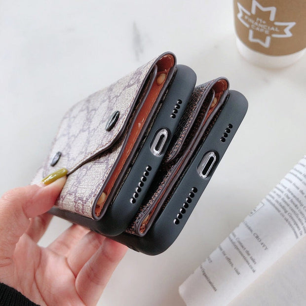 Looopix Louis Vuitton and Gucci iPhone Cases with Integrated Wallet