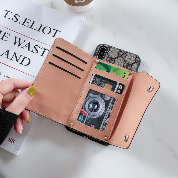 Looopix Louis Vuitton and Gucci iPhone Cases with Integrated Wallet