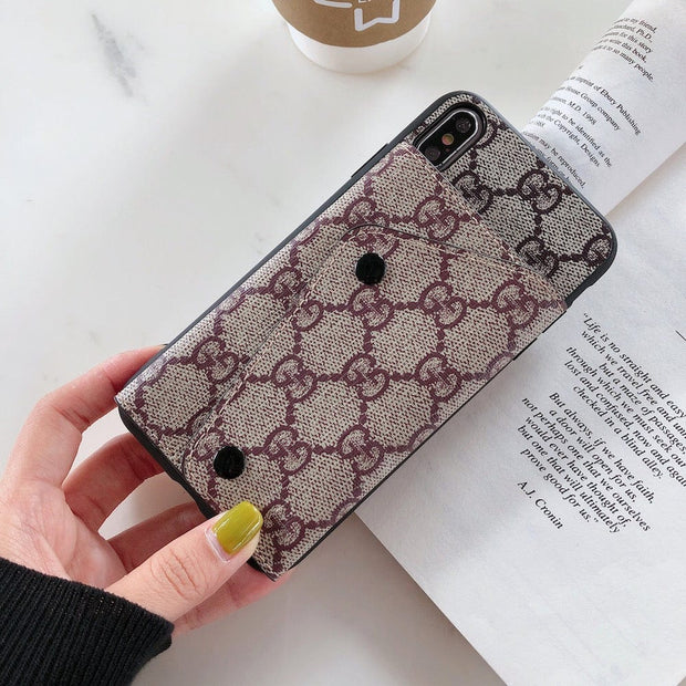 Looopix Louis Vuitton and Gucci iPhone Cases with Integrated Wallet