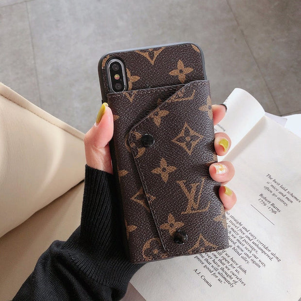 Looopix Louis Vuitton and Gucci iPhone Cases with Integrated Wallet