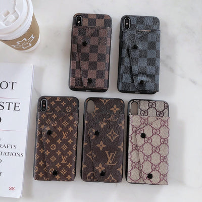 Looopix Louis Vuitton and Gucci iPhone Cases with Integrated Wallet