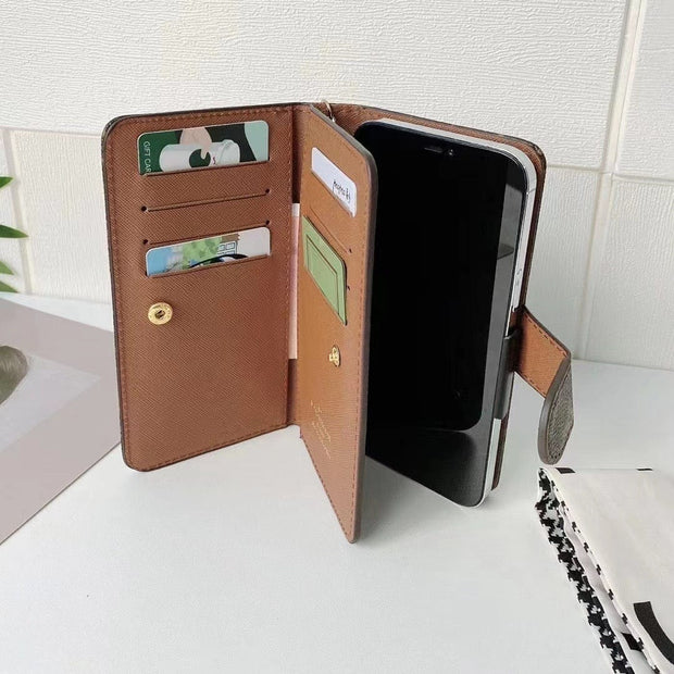 Looopix Louis Vuitton And Gucci iPhone Folio Cases (Double Layer)