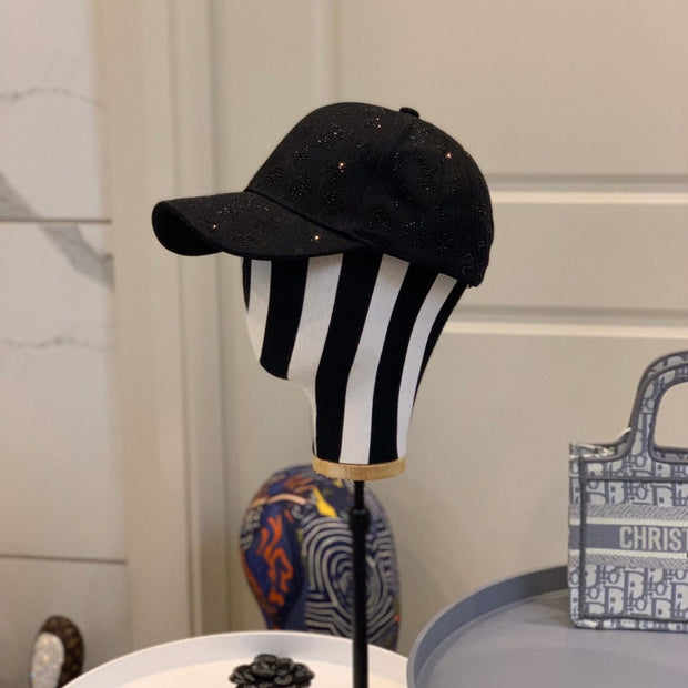 Looopix Louis Vuitton Black Monogram Cap