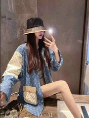 Looopix Louis Vuitton Brown Monogram Bucket Hat - Black & Brown