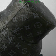 Looopix Louis Vuitton Brown Monogram Leather Bucket Hat