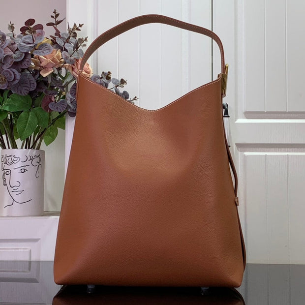 Looopix Louis Vuitton Brown Monogram Tote Bag