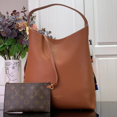 Looopix Louis Vuitton Brown Monogram Tote Bag