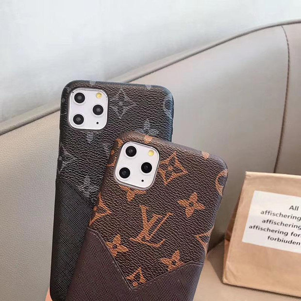 Looopix Louis Vuitton Card Holder Case for iPhone