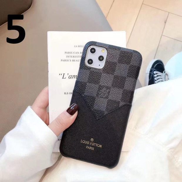 Looopix Louis Vuitton Card Holder Case for iPhone