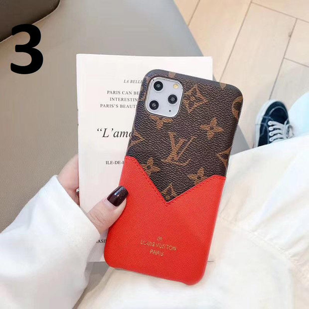 Looopix Louis Vuitton Card Holder Case for iPhone