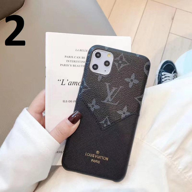 Looopix Louis Vuitton Card Holder Case for iPhone