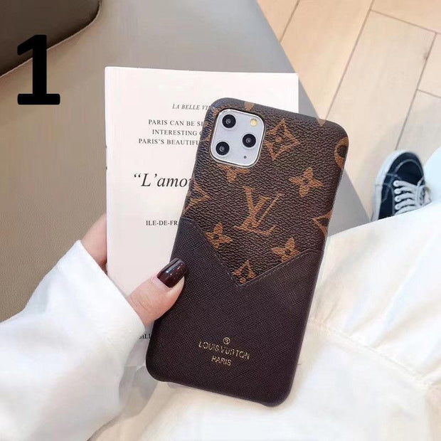 Looopix Louis Vuitton Card Holder Case for iPhone
