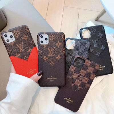 Looopix Louis Vuitton Card Holder Case for iPhone