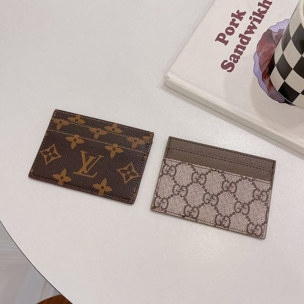 Looopix Louis Vuitton Card Wallet & Gucci Credit Card Holder