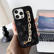 Looopix Louis Vuitton Chain-Accent Designer iPhone Cases