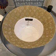 Looopix Louis Vuitton Classic Beige Monogram Bucket Hat