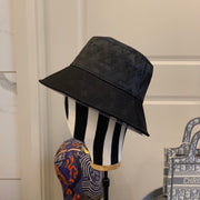 Looopix Louis Vuitton Classic Black Monogram Bucket Hat