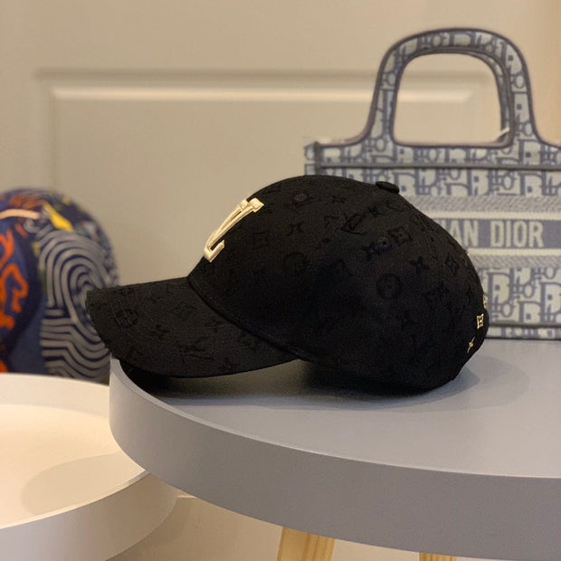 Looopix Louis Vuitton Classic Black Monogram Cap