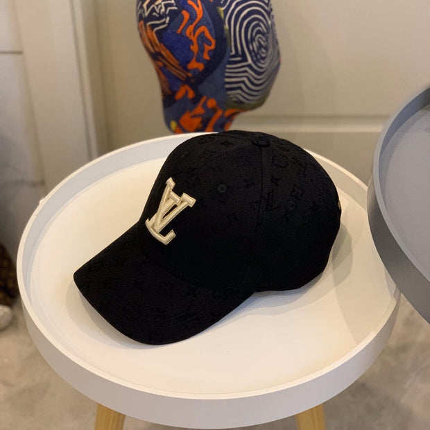 Looopix Louis Vuitton Classic Black Monogram Cap