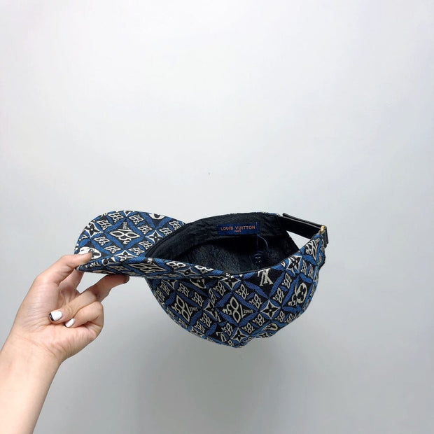 Looopix Louis Vuitton Classic Blue Monogram Cap