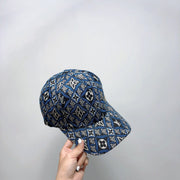 Looopix Louis Vuitton Classic Blue Monogram Cap