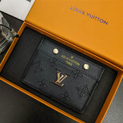 Looopix Louis Vuitton Colorful Leather Card Holder Wallet