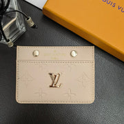 Looopix Louis Vuitton Colorful Leather Card Holder Wallet