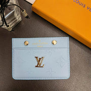 Looopix Louis Vuitton Colorful Leather Card Holder Wallet