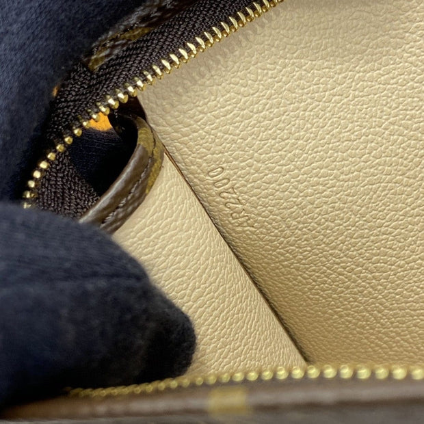Looopix Louis Vuitton Damier and Monogram Canvas Toiletry Wallet Pouch - Black, Brown, and Monogram