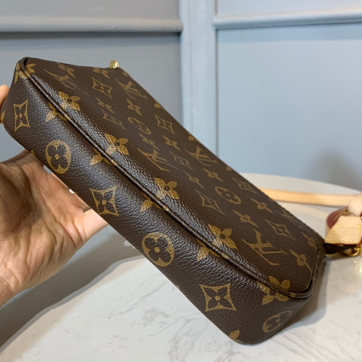 Looopix Louis Vuitton Damier and Monogram Crossbody Bag