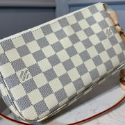Looopix Louis Vuitton Damier and Monogram Crossbody Bag