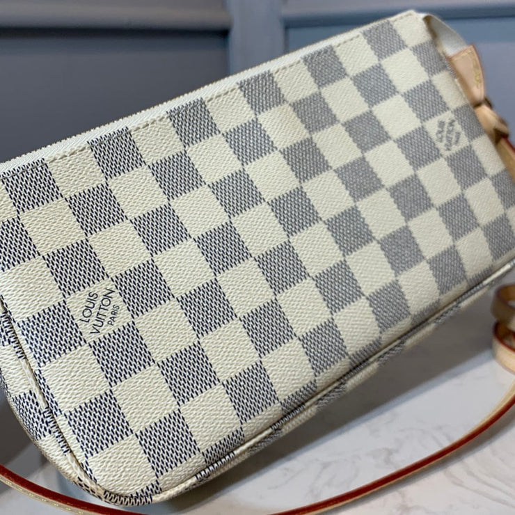 Looopix Louis Vuitton Damier and Monogram Crossbody Bag