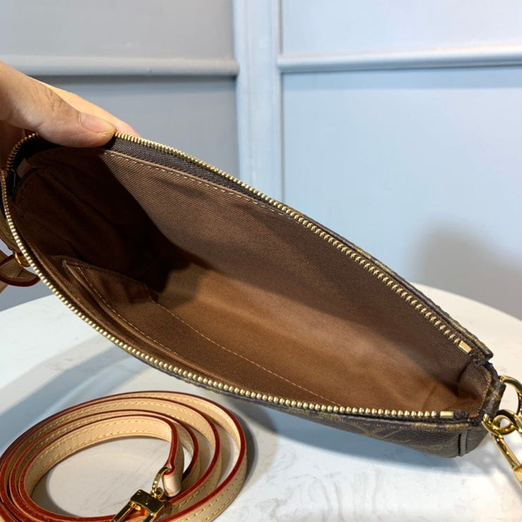 Looopix Louis Vuitton Damier and Monogram Crossbody Bag