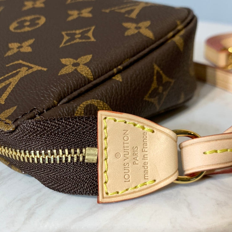 Looopix Louis Vuitton Damier and Monogram Crossbody Bag