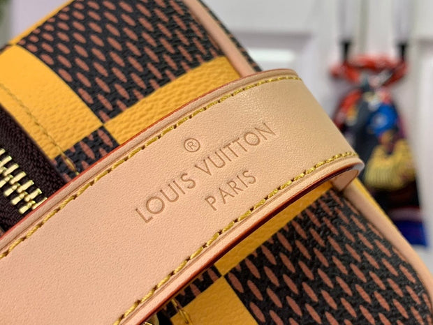 Looopix Louis Vuitton Damier Ebene Canvas Camera Women Bag