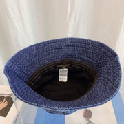 Looopix Louis Vuitton Denim Monogram Bucket Hat